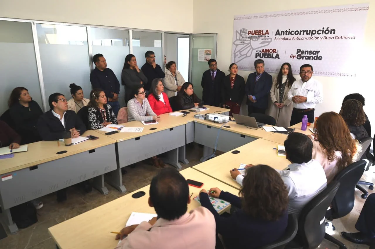 Gobierno de Puebla refuerza cultura de protección de datos personales