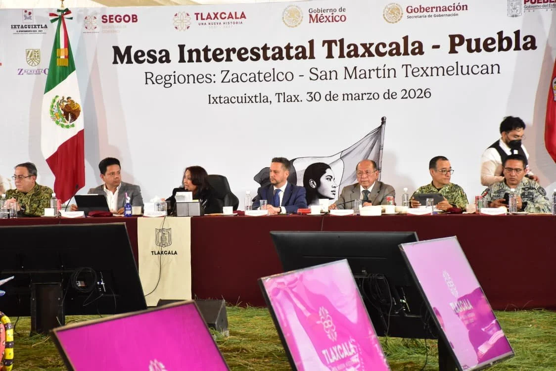 Estrategia conjunta mejora seguridad en municipios fronterizos de Puebla y Tlaxcala