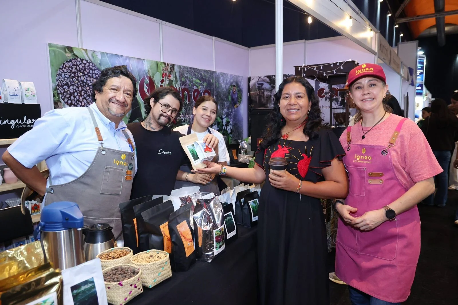 Cafeticultores poblanos avanzan hacia nuevos mercados durante CONCAFÉ 2026