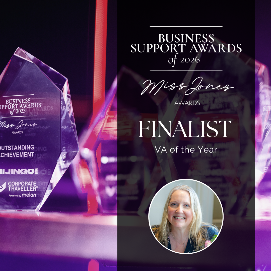 Finalist - VA of the Year - Mrs Jones Business Support Awards of 2026