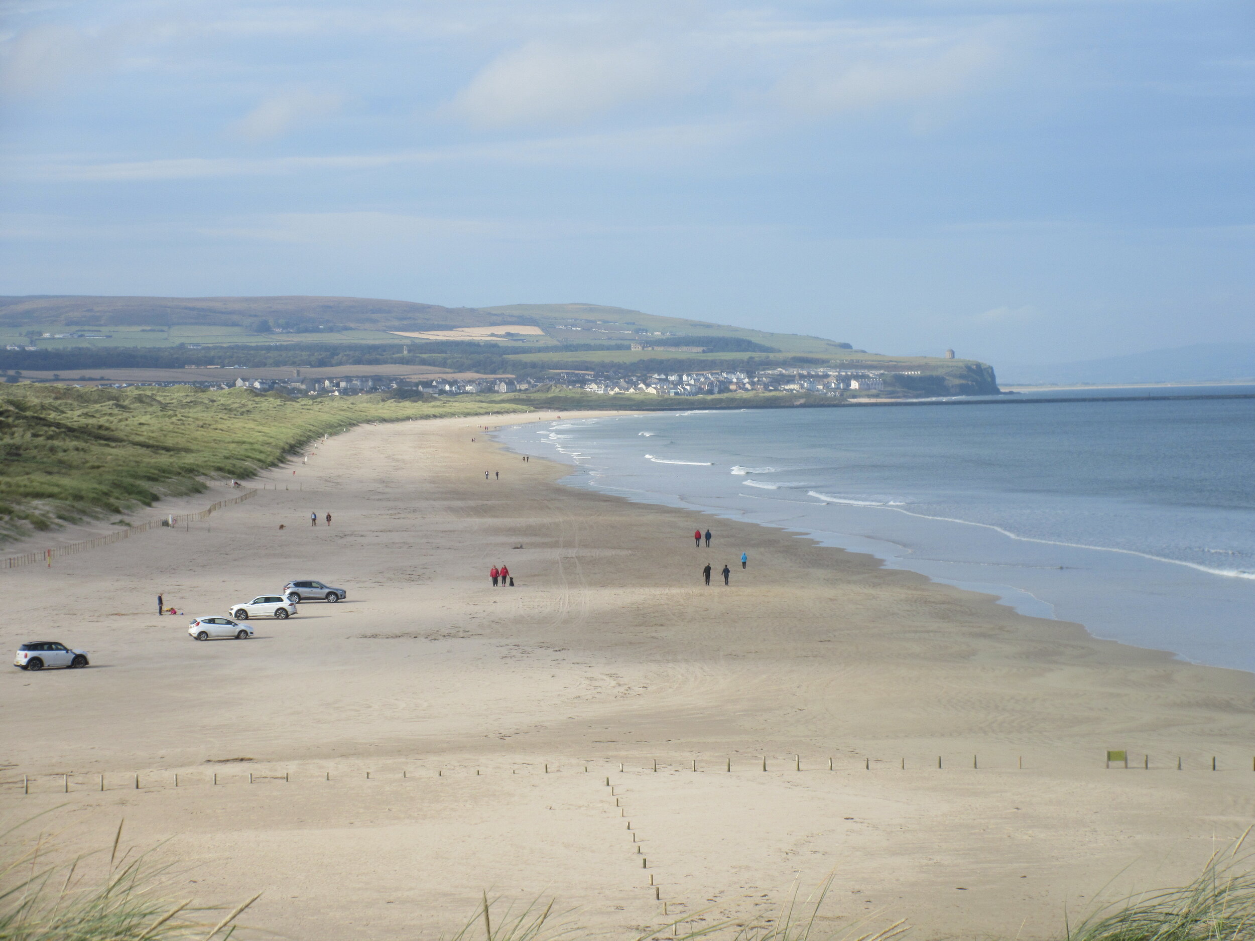 Busy day at Portstewart Strand!