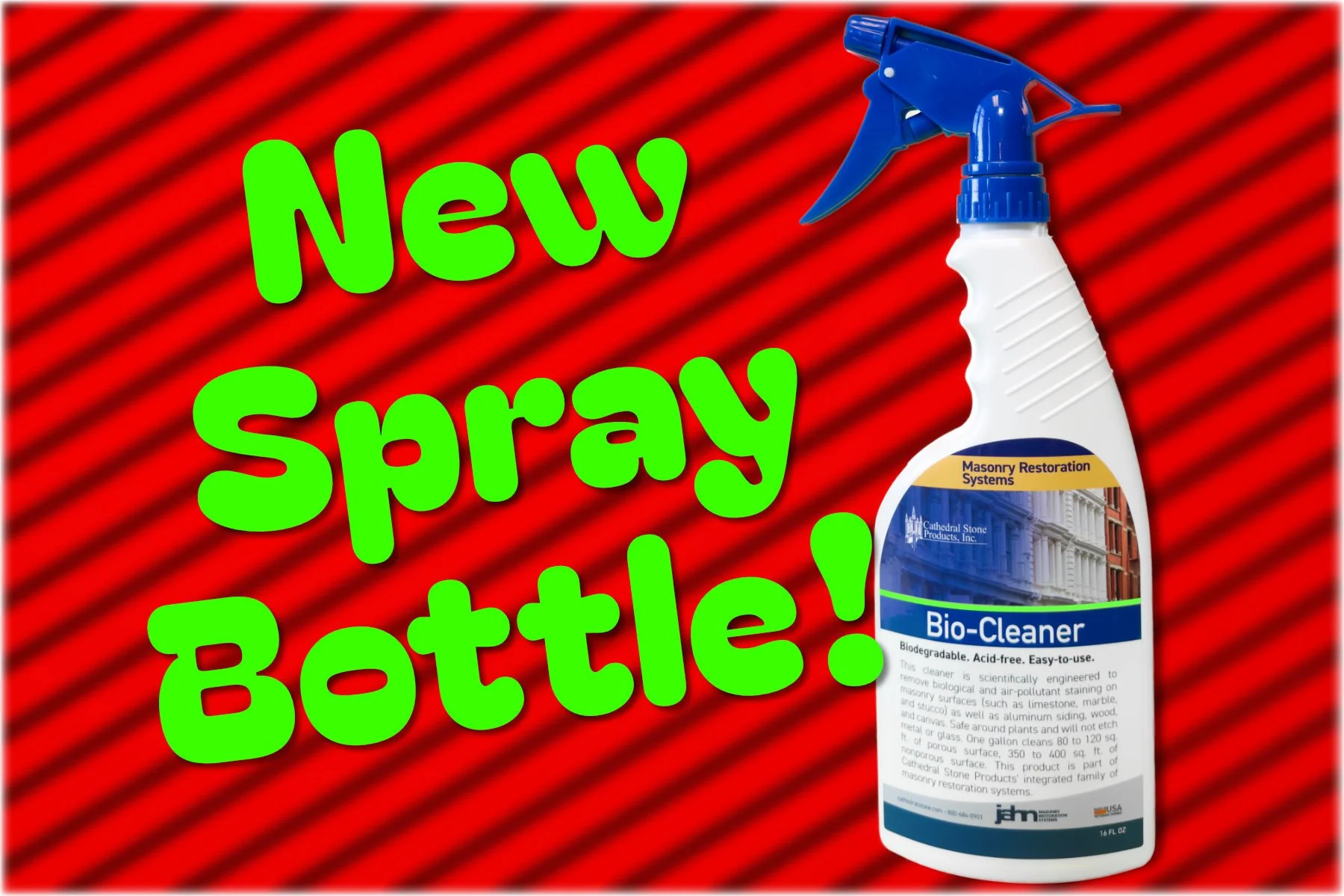 Bio-Cleaner—Now in a Larger Spray Bottle
