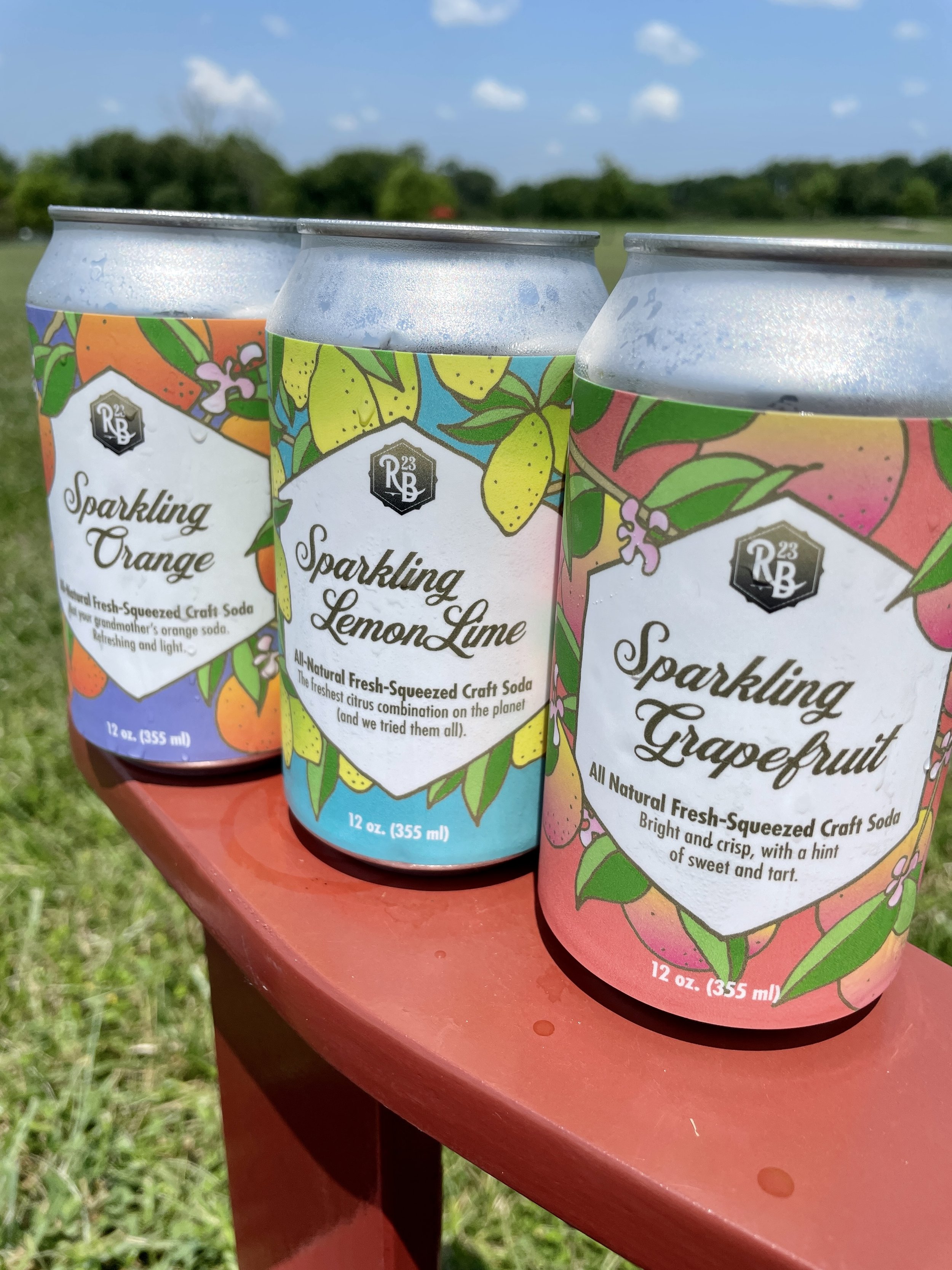 Our citrus sodas are made with fresh-squeezed, fresh-zested citrus and handmade in small batches.