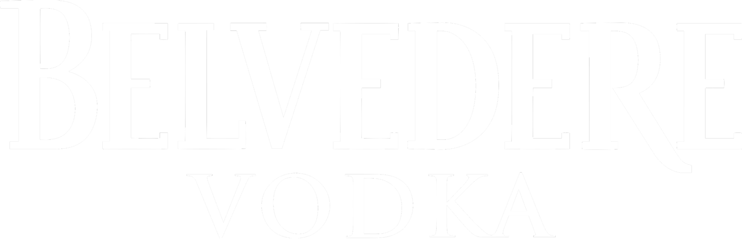 Bold black and white logo with the Easter egg shape and the text 'BEVERAGE VODKA'.