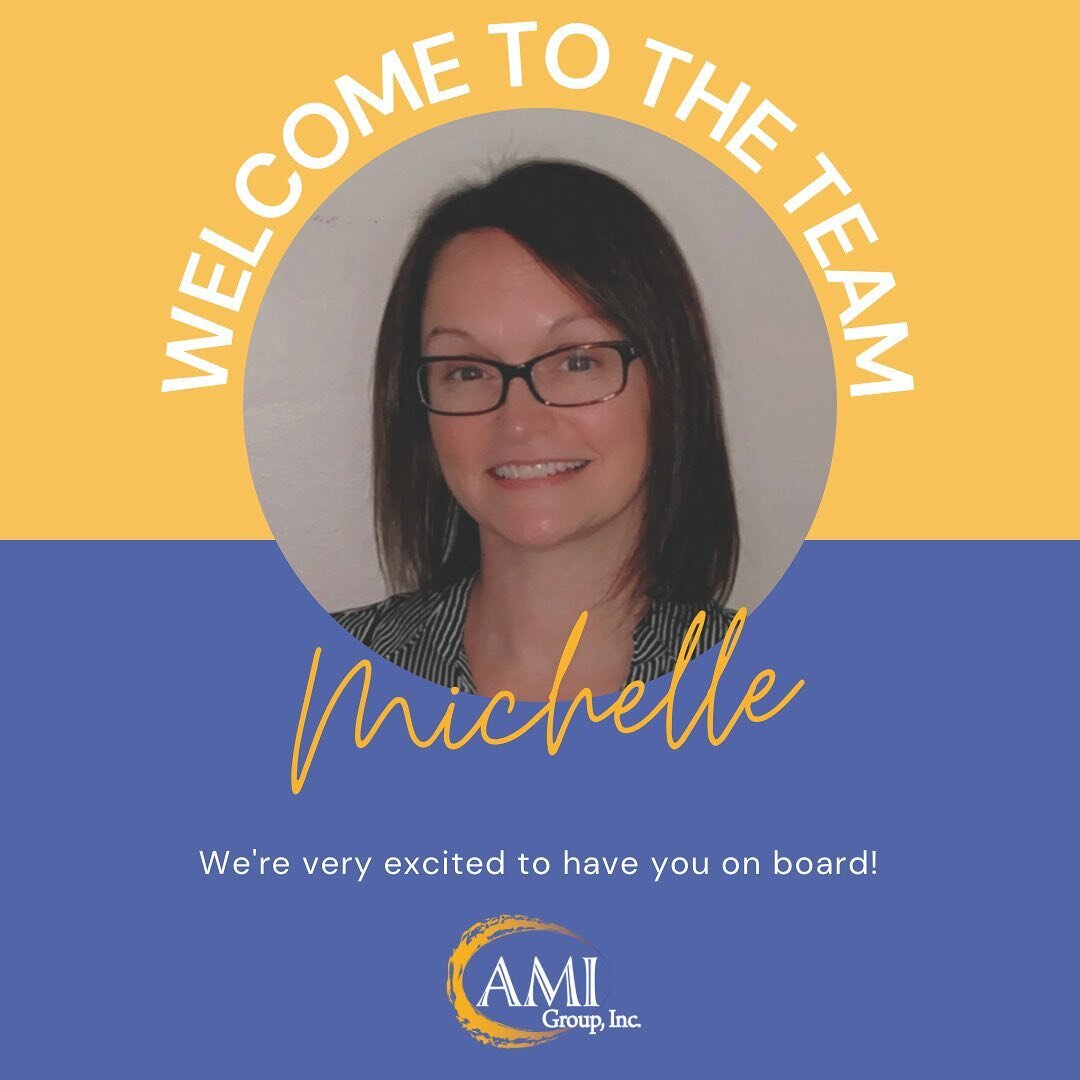 Let&rsquo;s welcome Michelle Stark to the AMI Family! 

Michelle is a new Senior Account Manager in our benefits department. 

We&rsquo;re thrilled to have you as part of our team! 🎉

#AMITeam