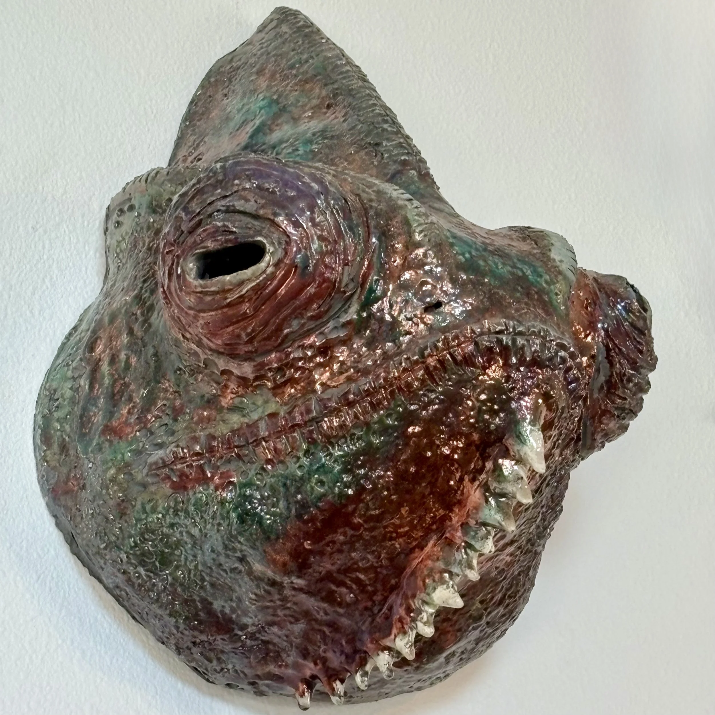 Chameleon Raku Mask