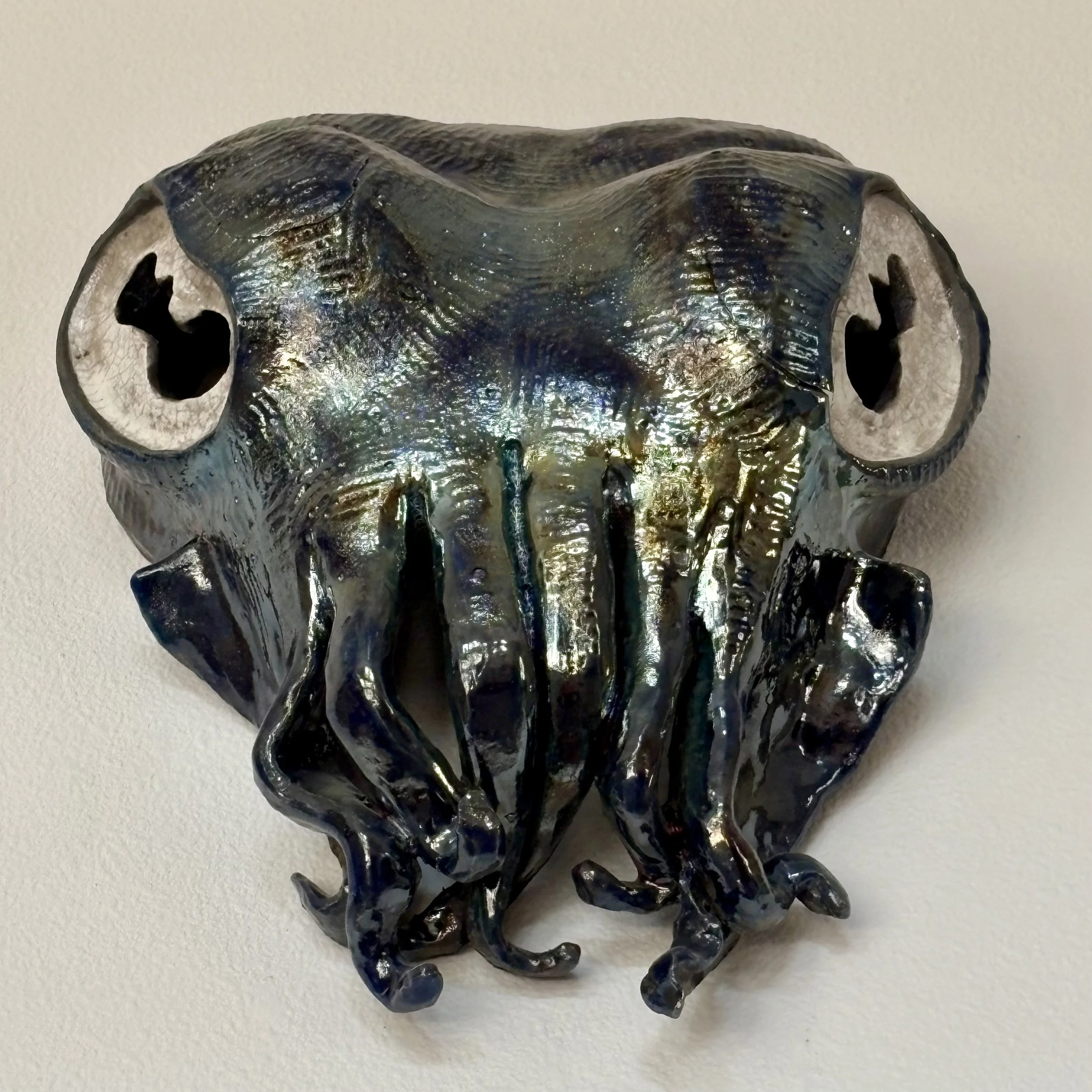 Cuttlefish Raku Mask