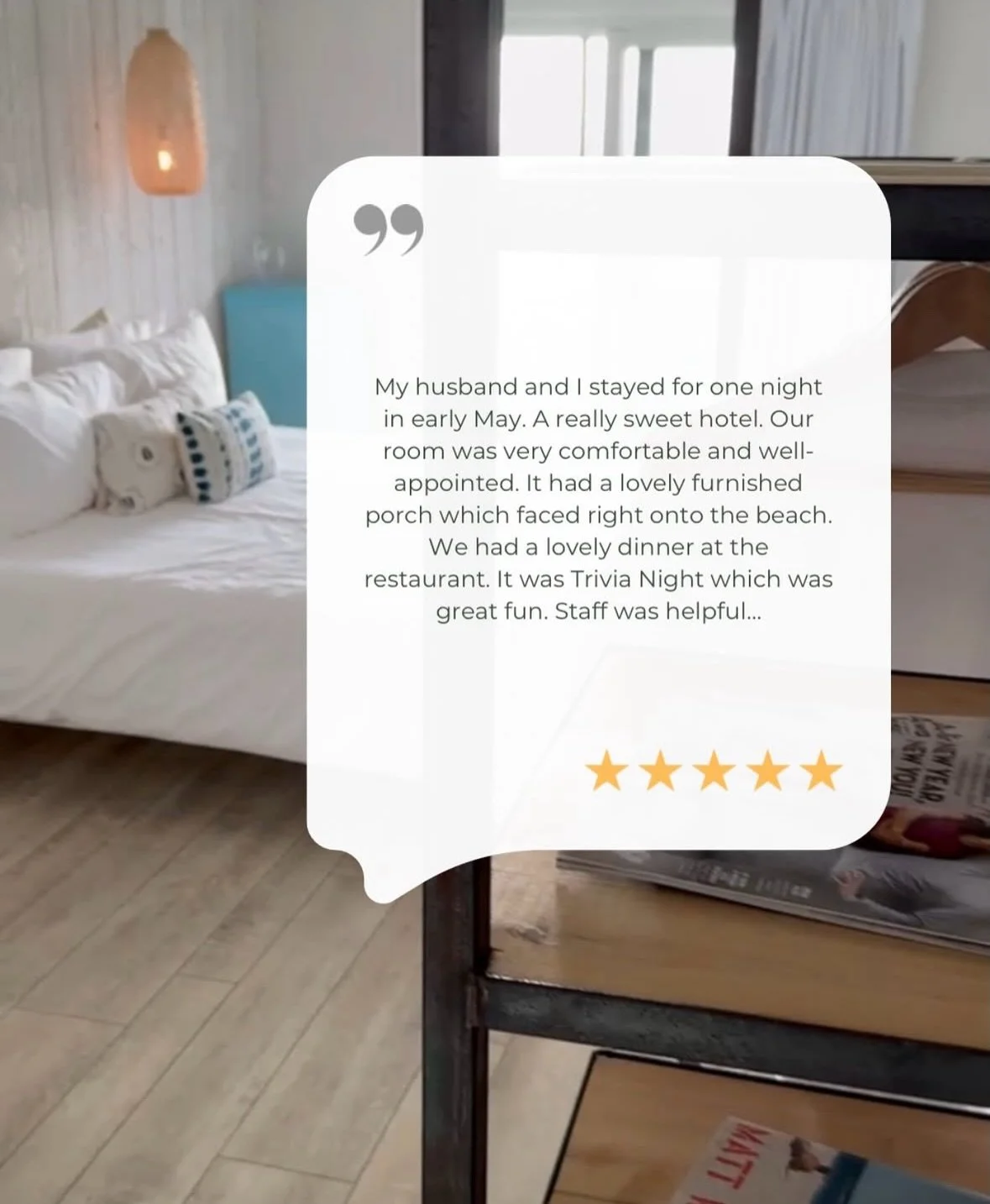 Experience the comfort, luxury, and unforgettable moments our guests are talking about.