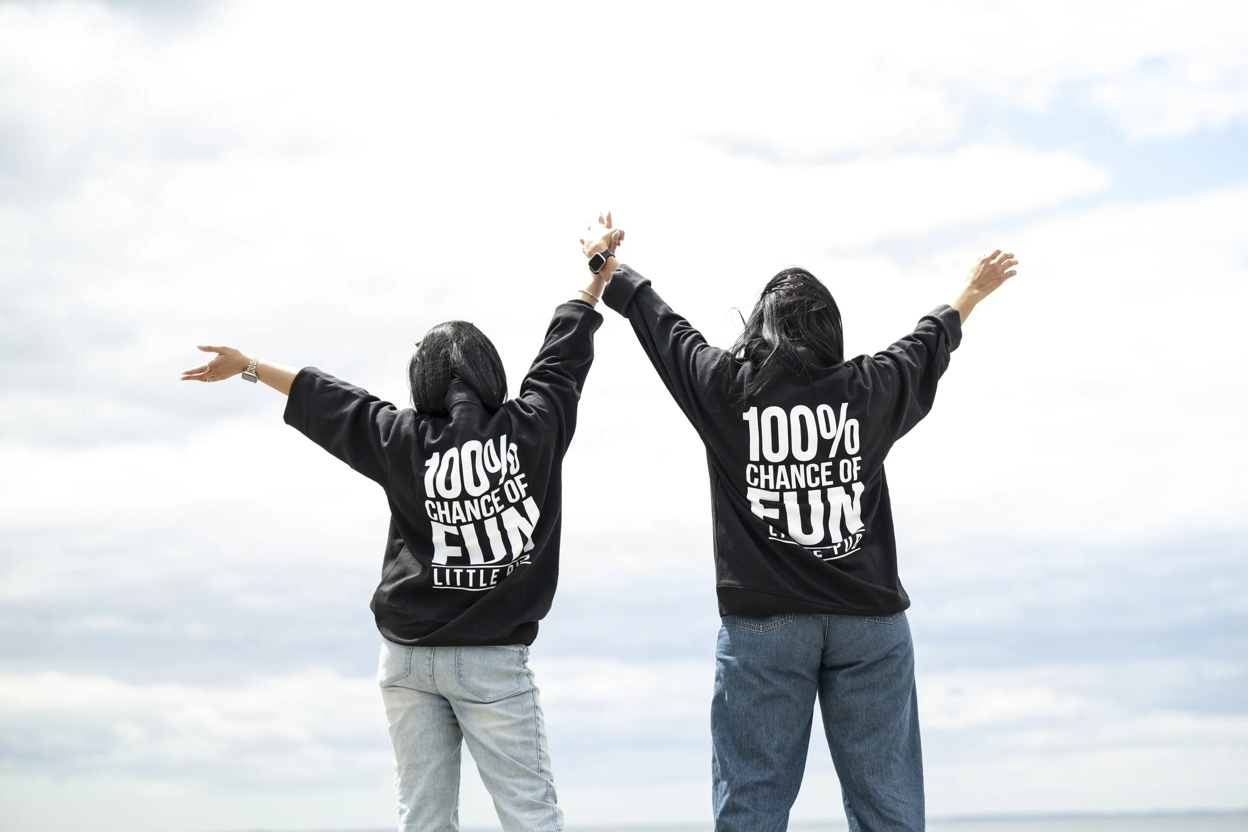 Little Pub 100% Fun Quarter Zip Sweatshirt