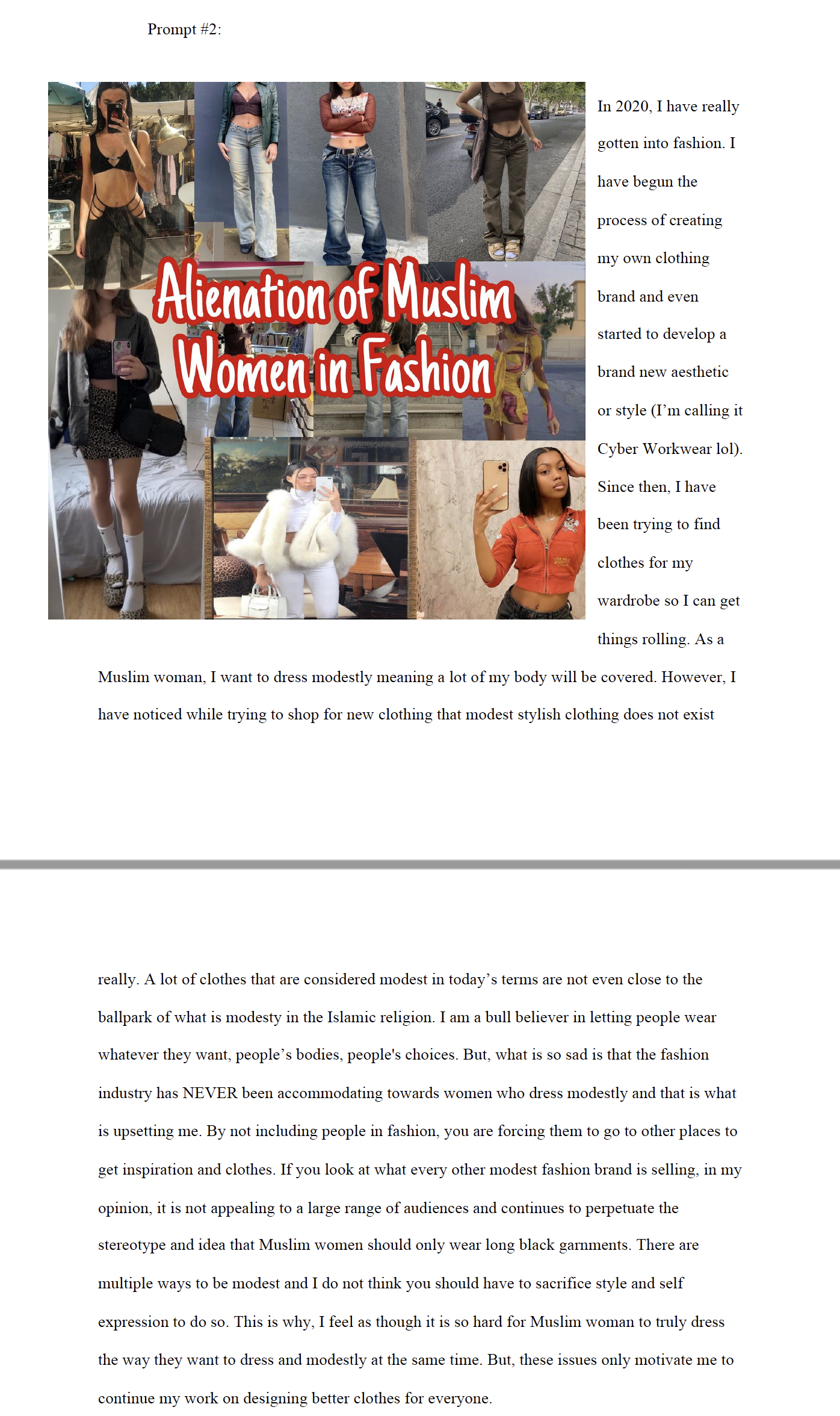 William Kentrdige uses different materials and art forms to talk about complex topics, such as the apartheid. What is one issue or perspective happening in the world that you would like to shine some extra light on?