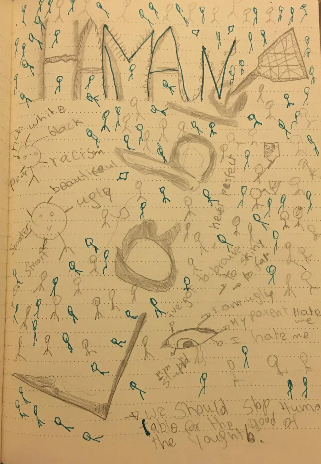 Ann Hamilton said, ““hearing is how we touch at a distance.” Make something precious for someone else and share it with them.