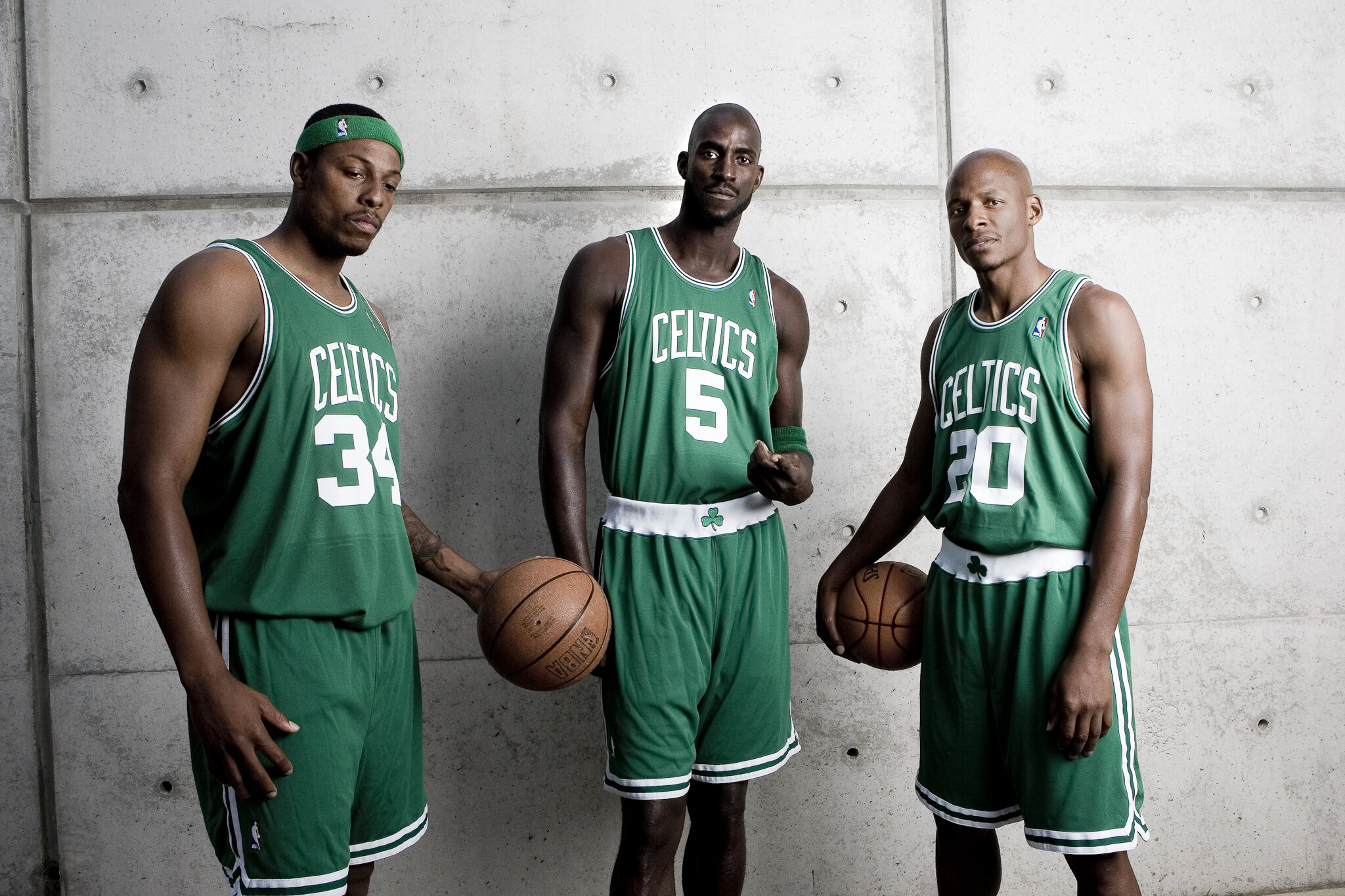 The Big Three: Paul Pierce, Kevin Garnett, Ray Allen, and the