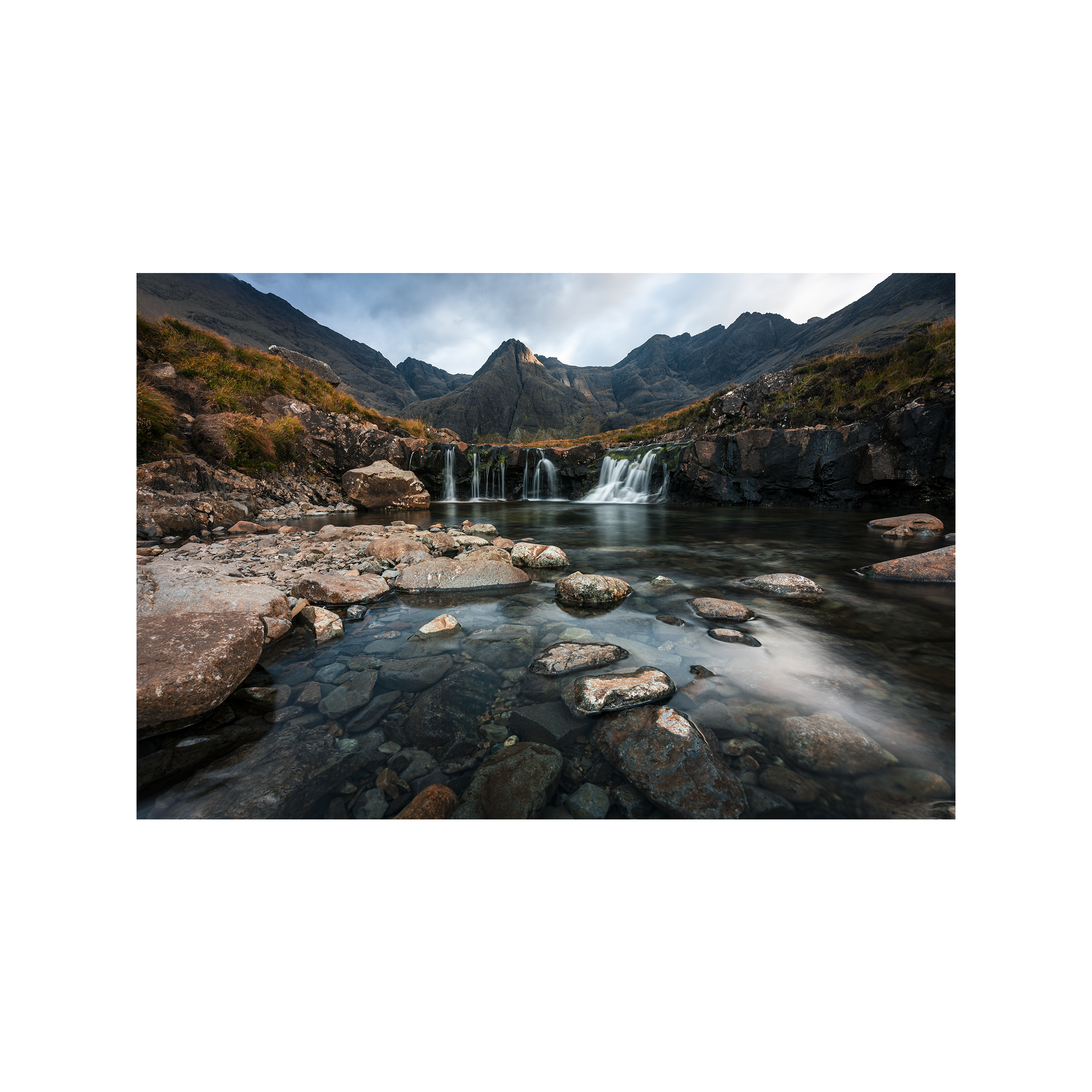 Autumn Photography at Fairy Pools in the Isle of Skye, Scotland, UK