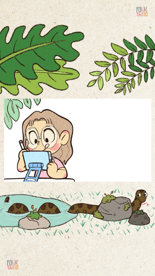 Folktastic Coloring Book Animation