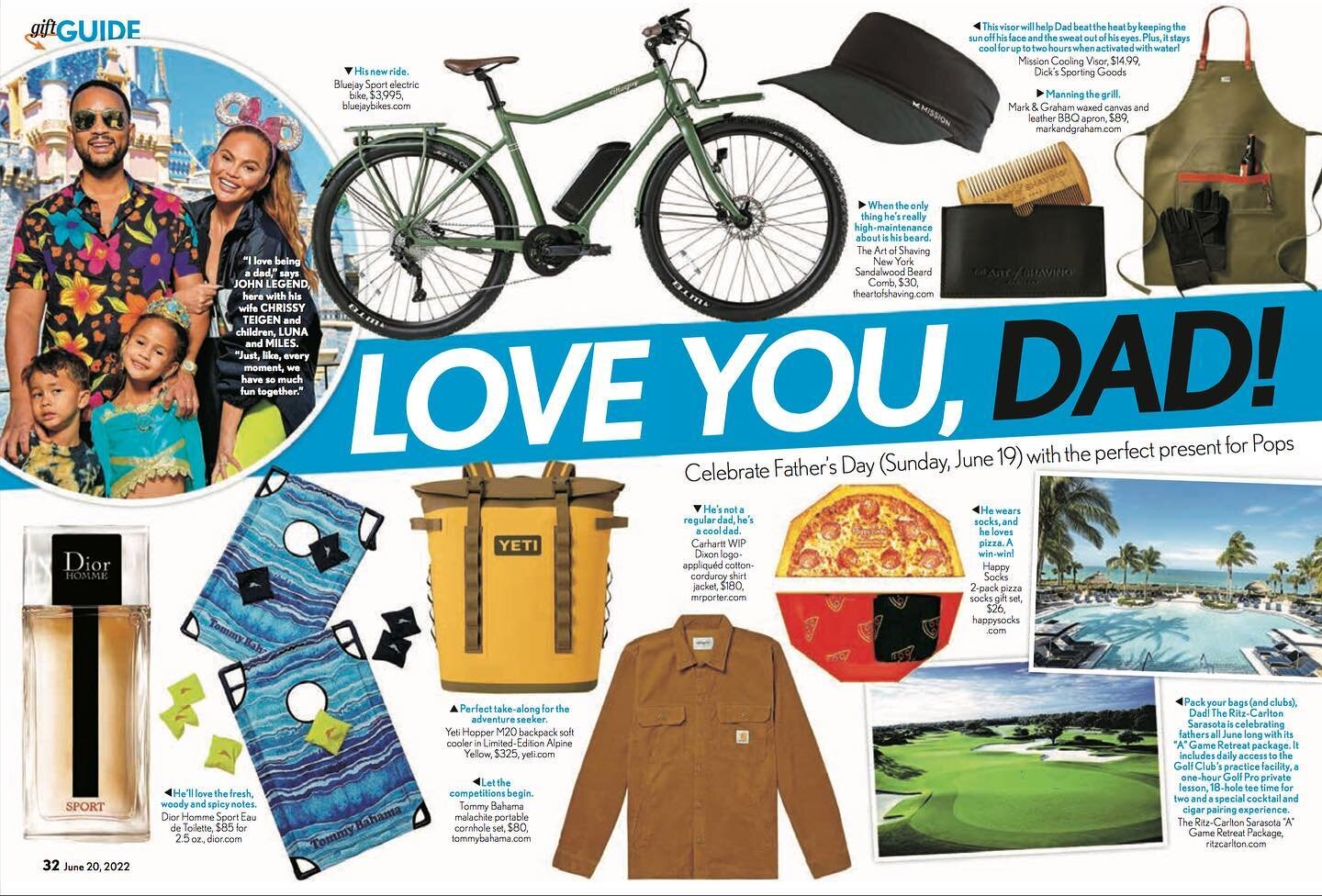 Be the SUPER dad you&rsquo;ve always wanted to be&hellip;and take the kids out on your turbo NEW @bluejaybikes SPORT. A Father&rsquo;s Day Dream Gift in @lifeandstyleweekly 🚴 @hkuday