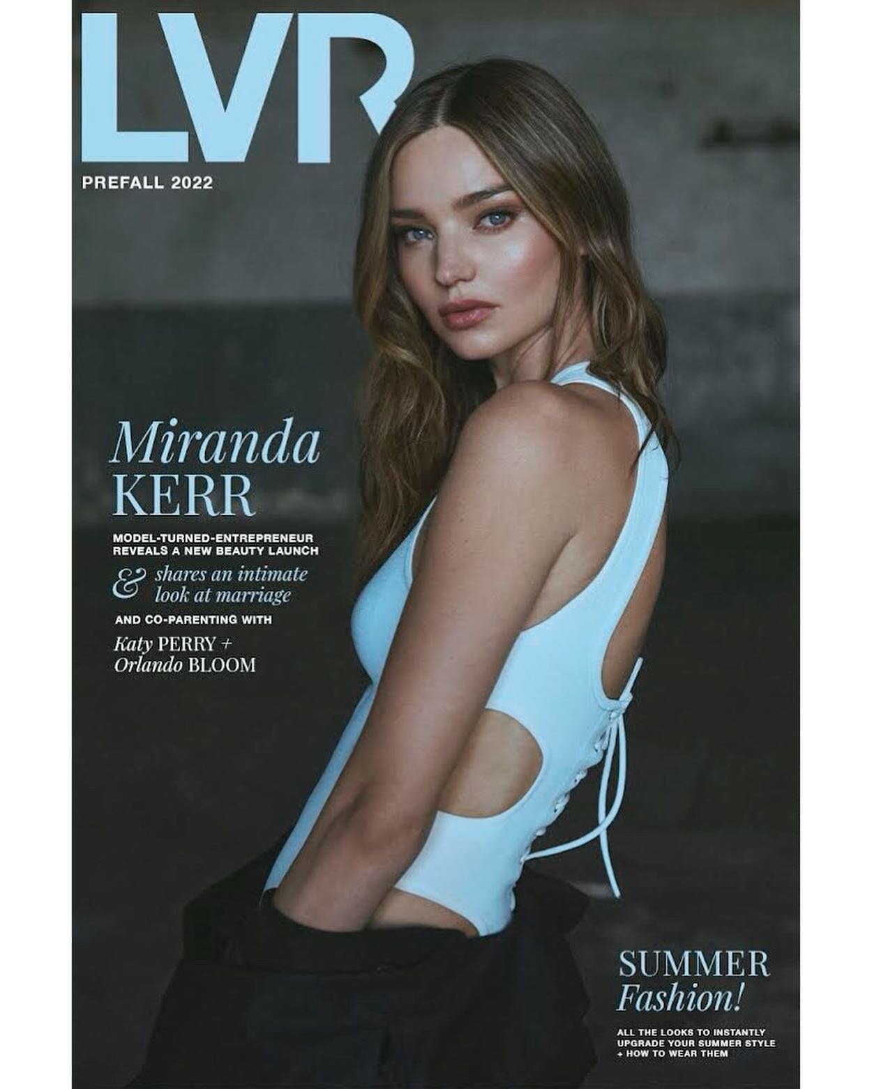 Good Vibrations 🧘&zwj;♀️ @mirandakerr on the cover of @luisaviaroma Prefall 22 #LVRMagazine talking about the meet cute with her husband, Katy Perry, beauty, motherhood and more. Check it out now 🌹 @katedavidsonhudson 👏🏼 @roxierobinsonlic 🤩