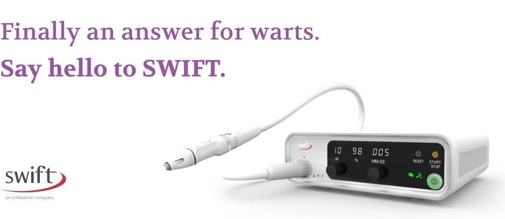 SWIFT® therapy for wart removal westwood nj  Podiatrists