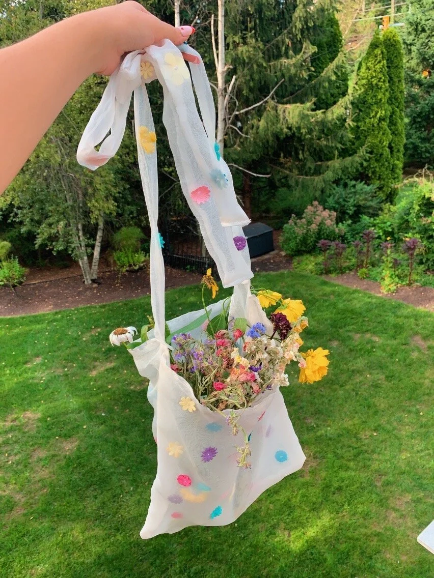 Handmade Organza Tote Bag