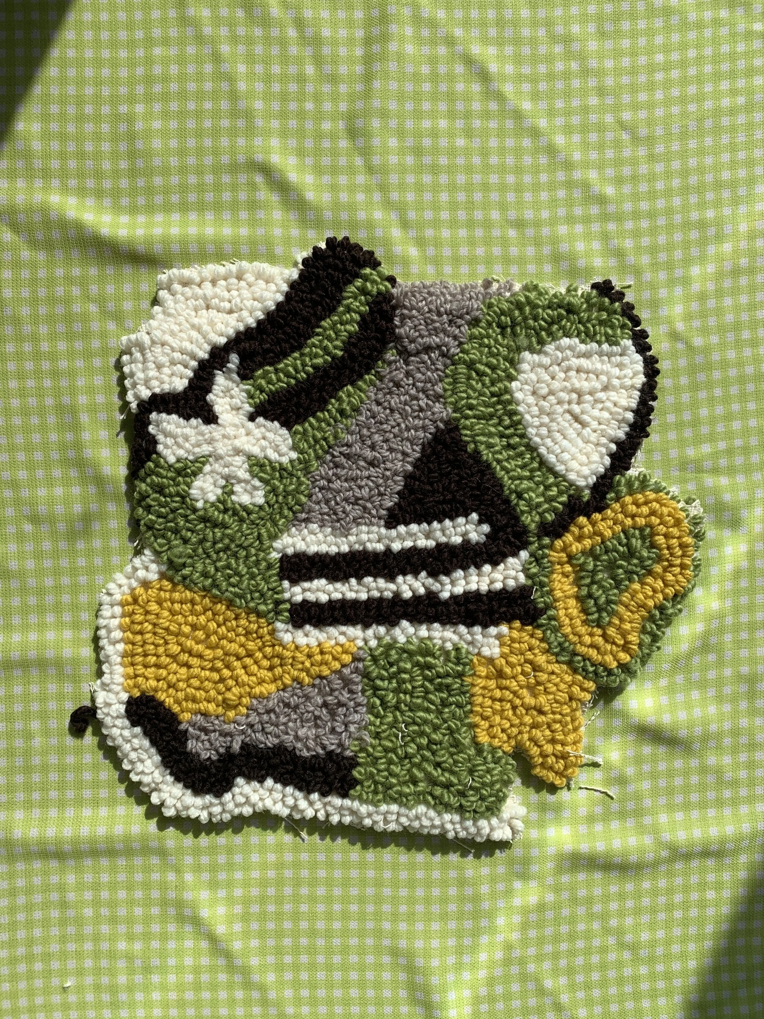 Hand Tufted Abstract Rug