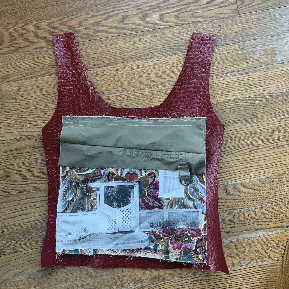 Textile Development on Leather Top