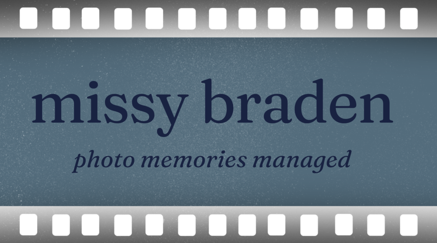 Missy Braden Photo Memories Managed 