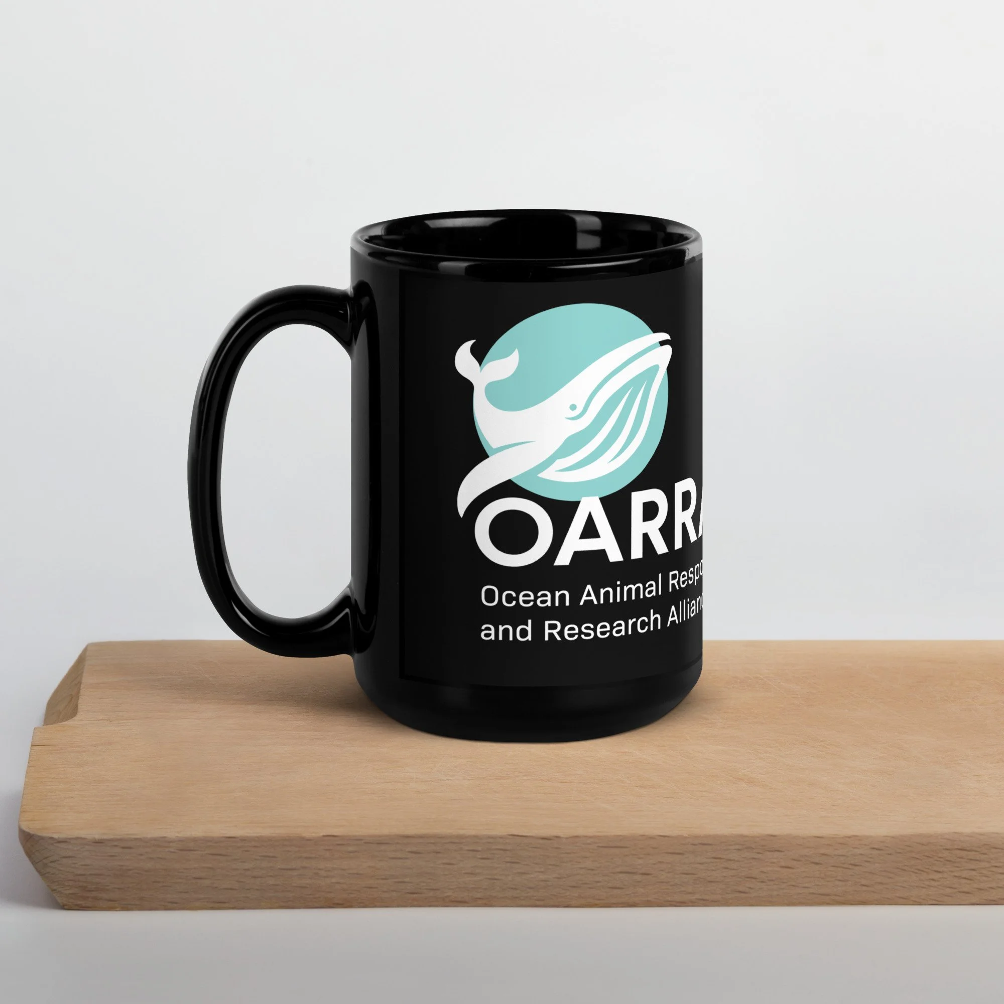OARRA Black Glossy Mug