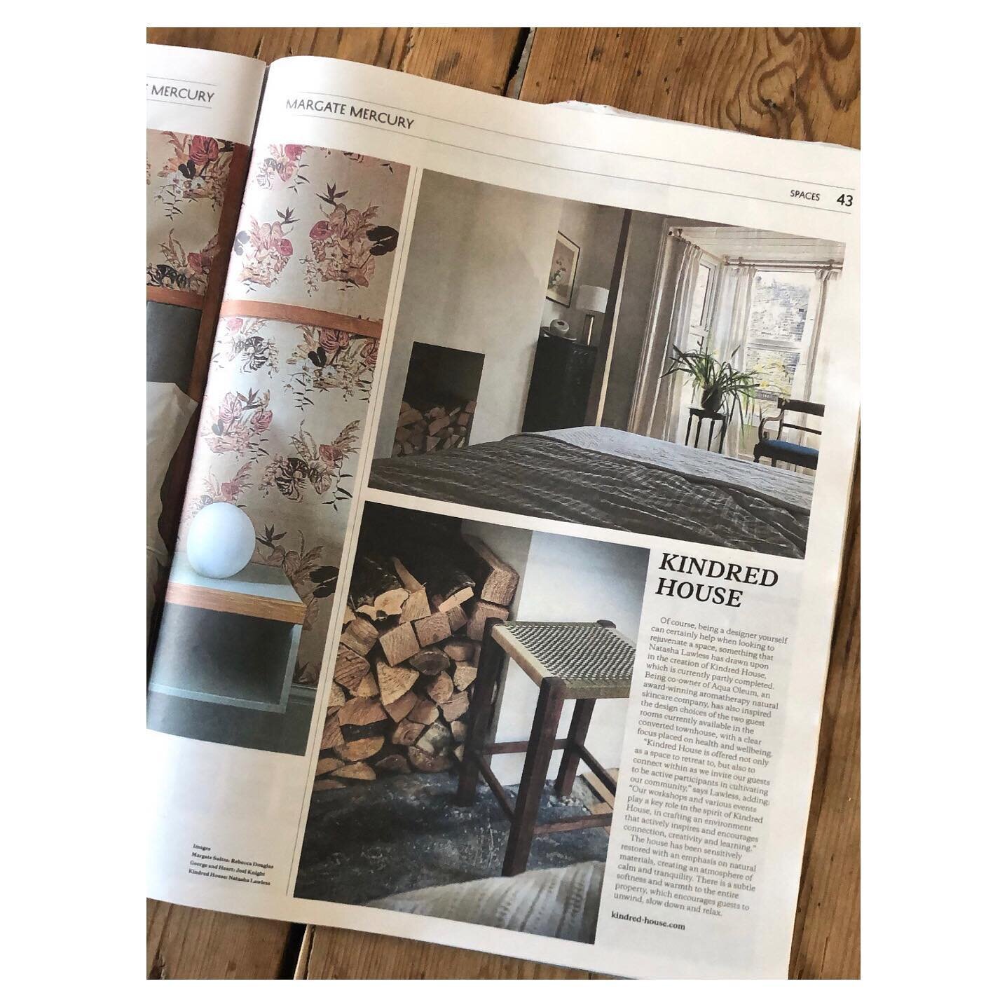 Thrilled to be included in the Spring issue of our local gem @margatemercury that&rsquo;s fresh out now.

We can&rsquo;t wait to finally be able to open our doors to you. We will be organising a whole array of various craft/making workshops &amp; ret