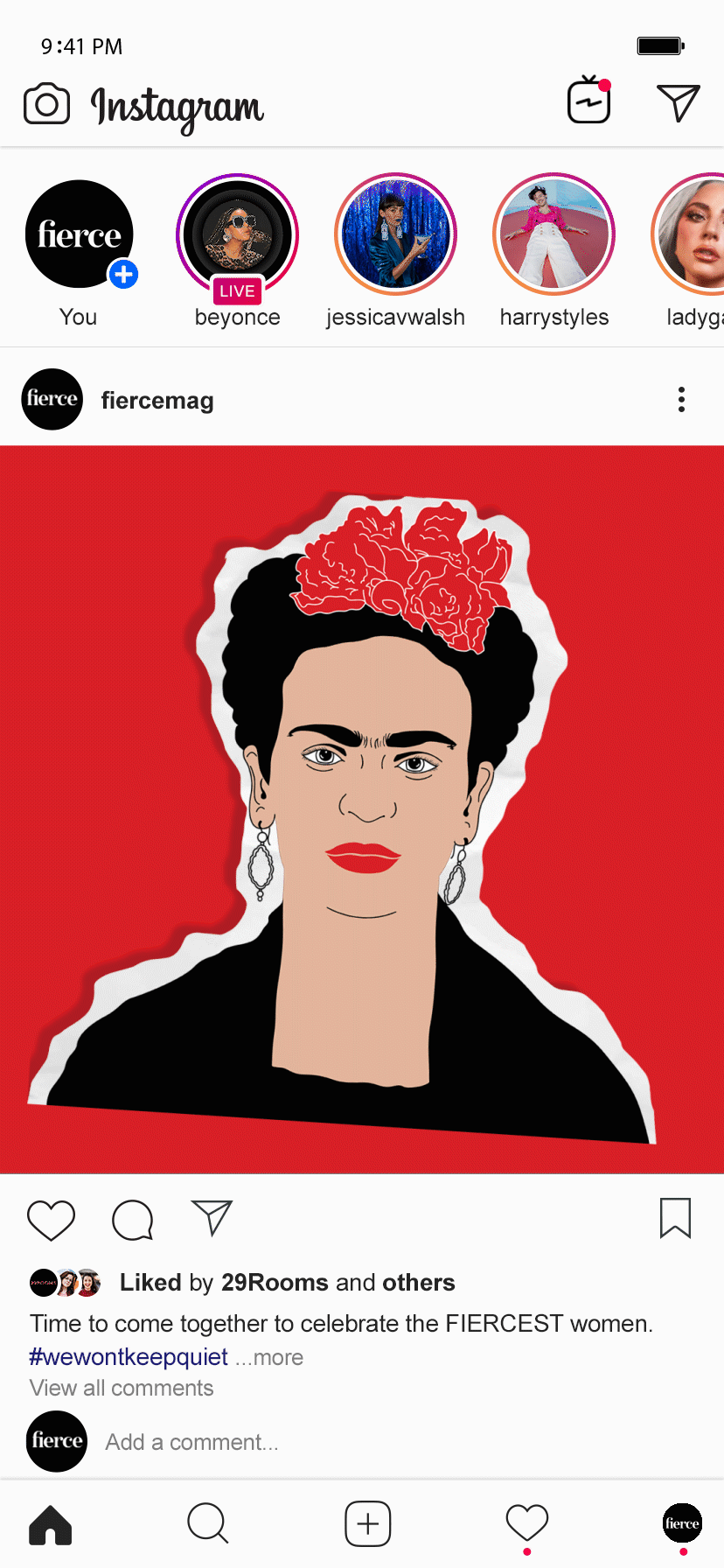 Fierce Social Mockup_Frida.gif