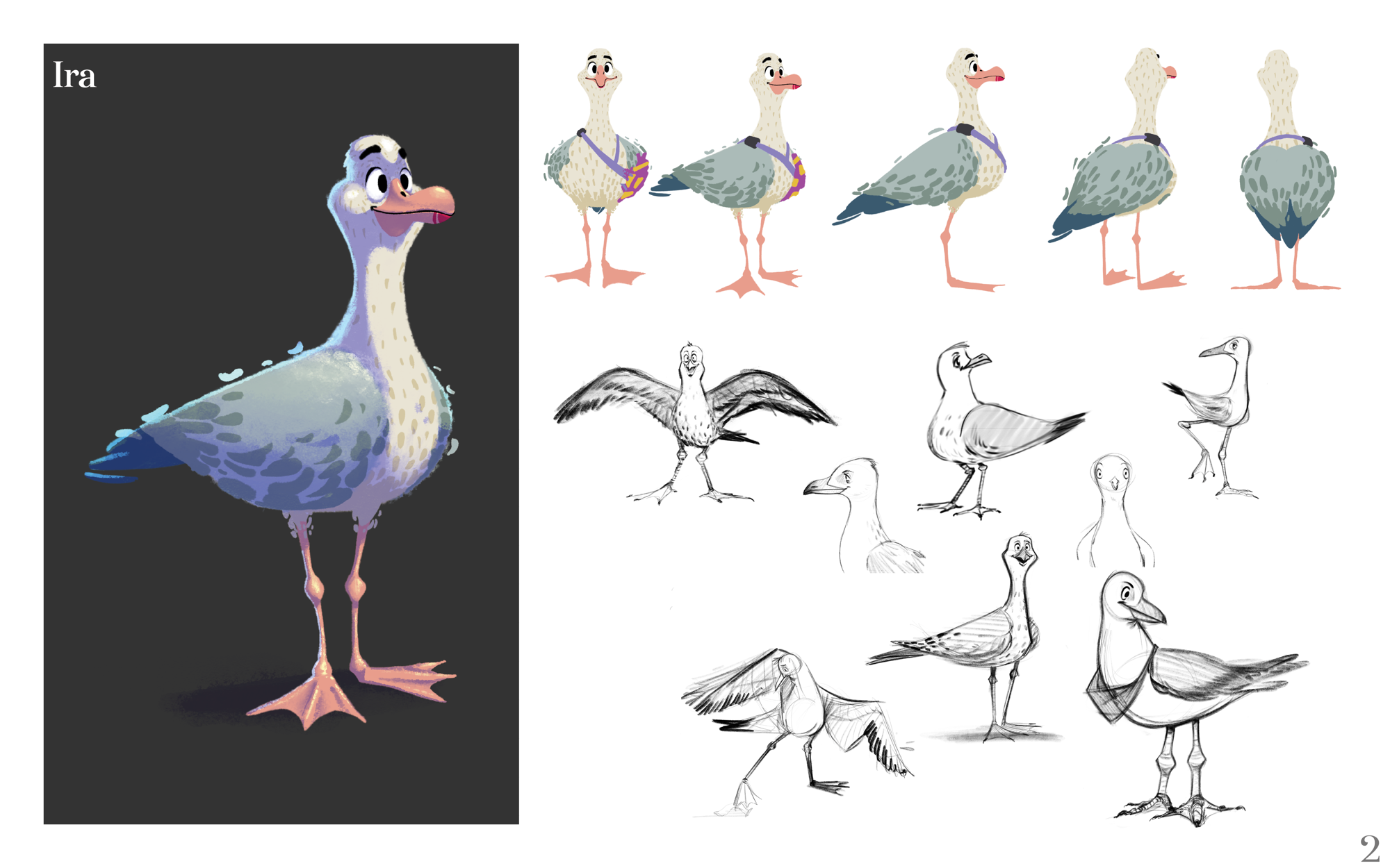 NYC-Gull - Ira Turnaround & Exploration drawings