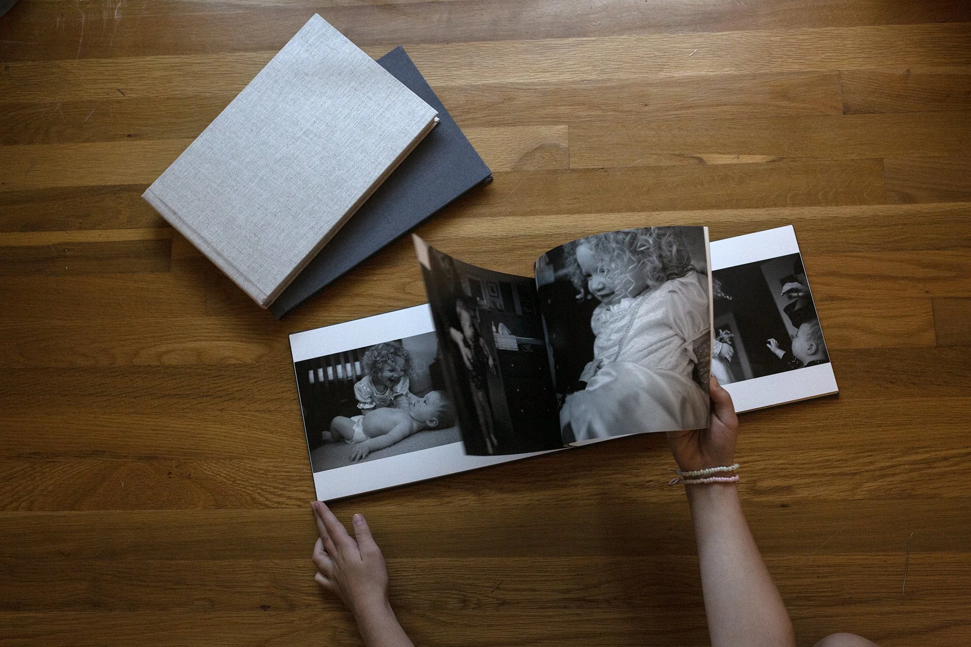 Seattle documentary family photography photo album by Kristi Tamcsin