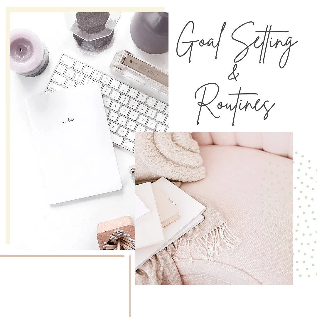 Are your daily routines working for you?👏🏻
-
Let&rsquo;s talk about goal setting and routines my lovelies✨
-
I used to think setting goals was silly. My thought was &ldquo;if you want to do something you&rsquo;ll just do it. You don&rsquo;t have to
