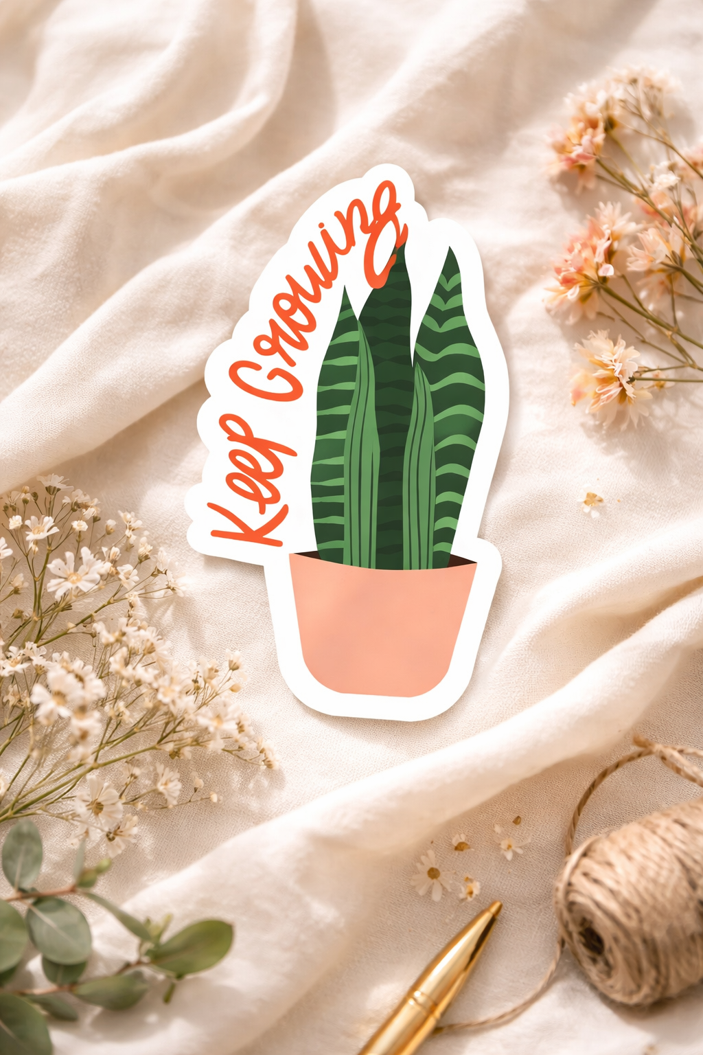 Keep Growing sticker