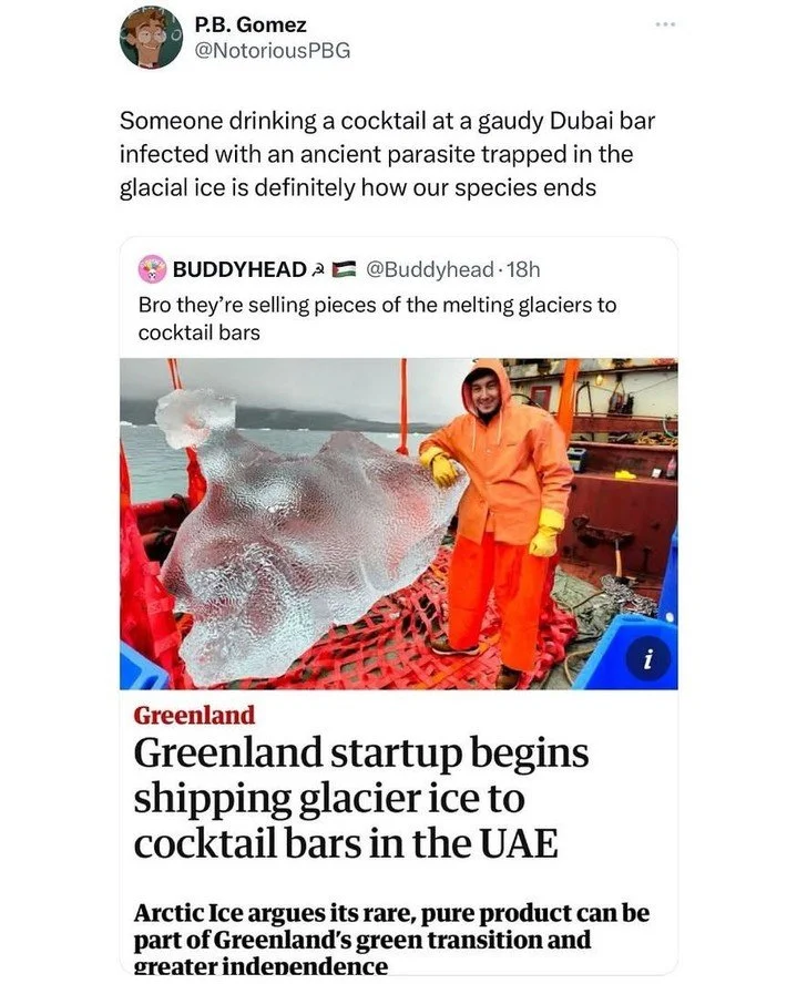 &quot;Hello Dubai!&quot; say thousands of once dormant ancient pathogens ⁠
#hellodubai