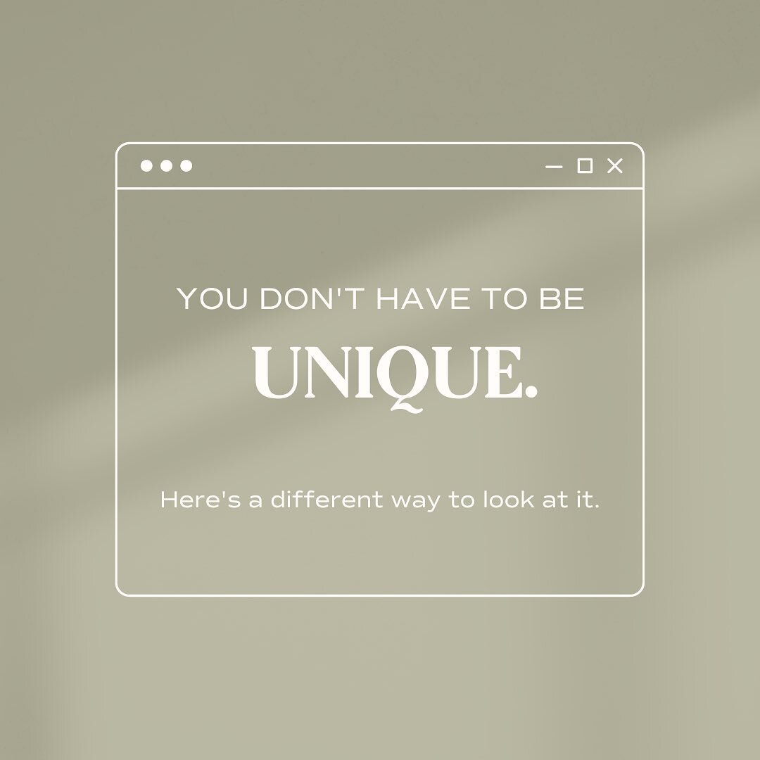 &ldquo;Unique&rdquo; is one of those words that, when you think about it too hard, kinda sounds like the exact opposite.
 
We hear the term SO much, from jargon-y terms like &ldquo;unique selling proposition&rdquo; and &ldquo;unique value&rdquo; to v