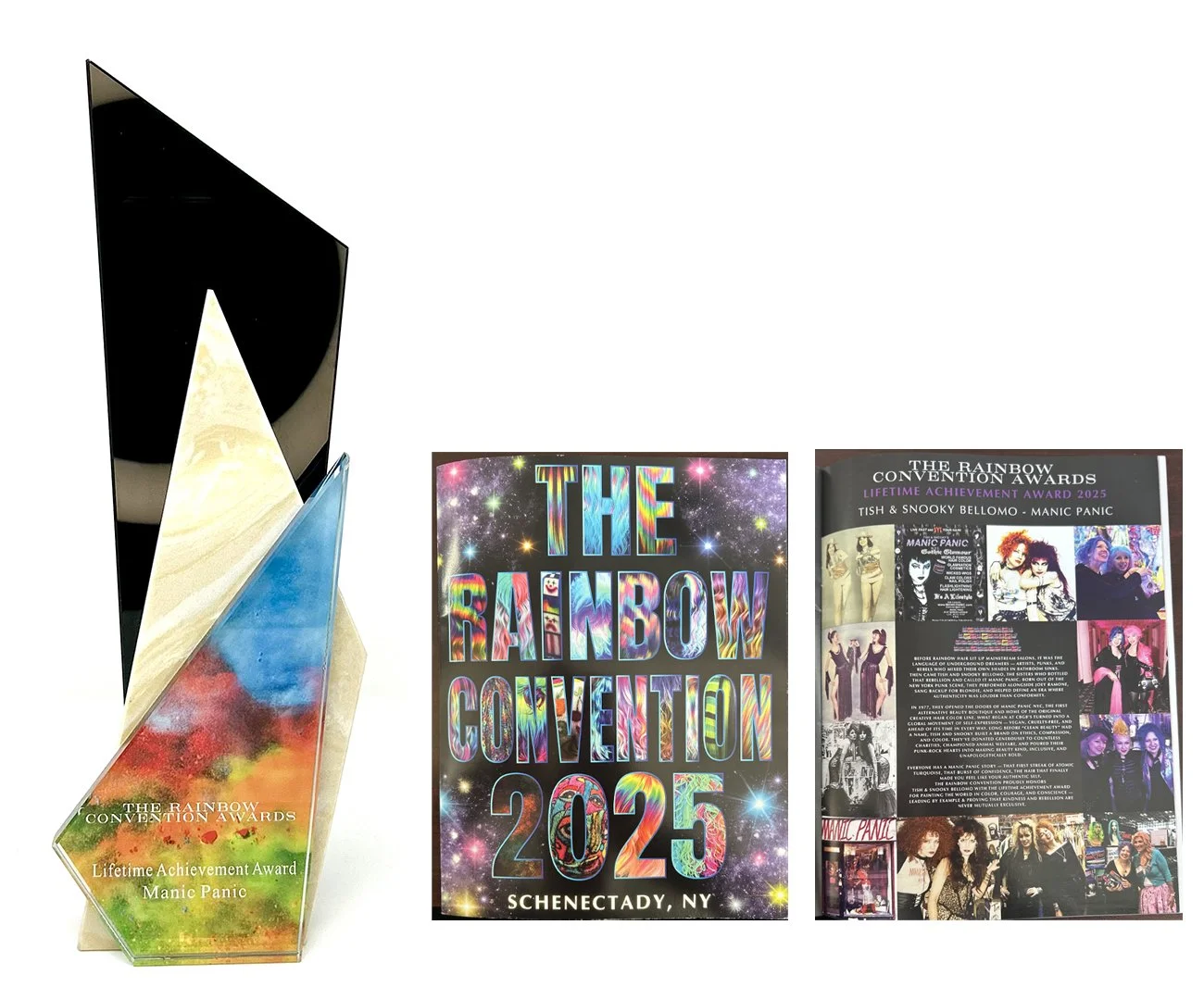 Lifetime Achievement Award from The Rainbow  Convention 2025
