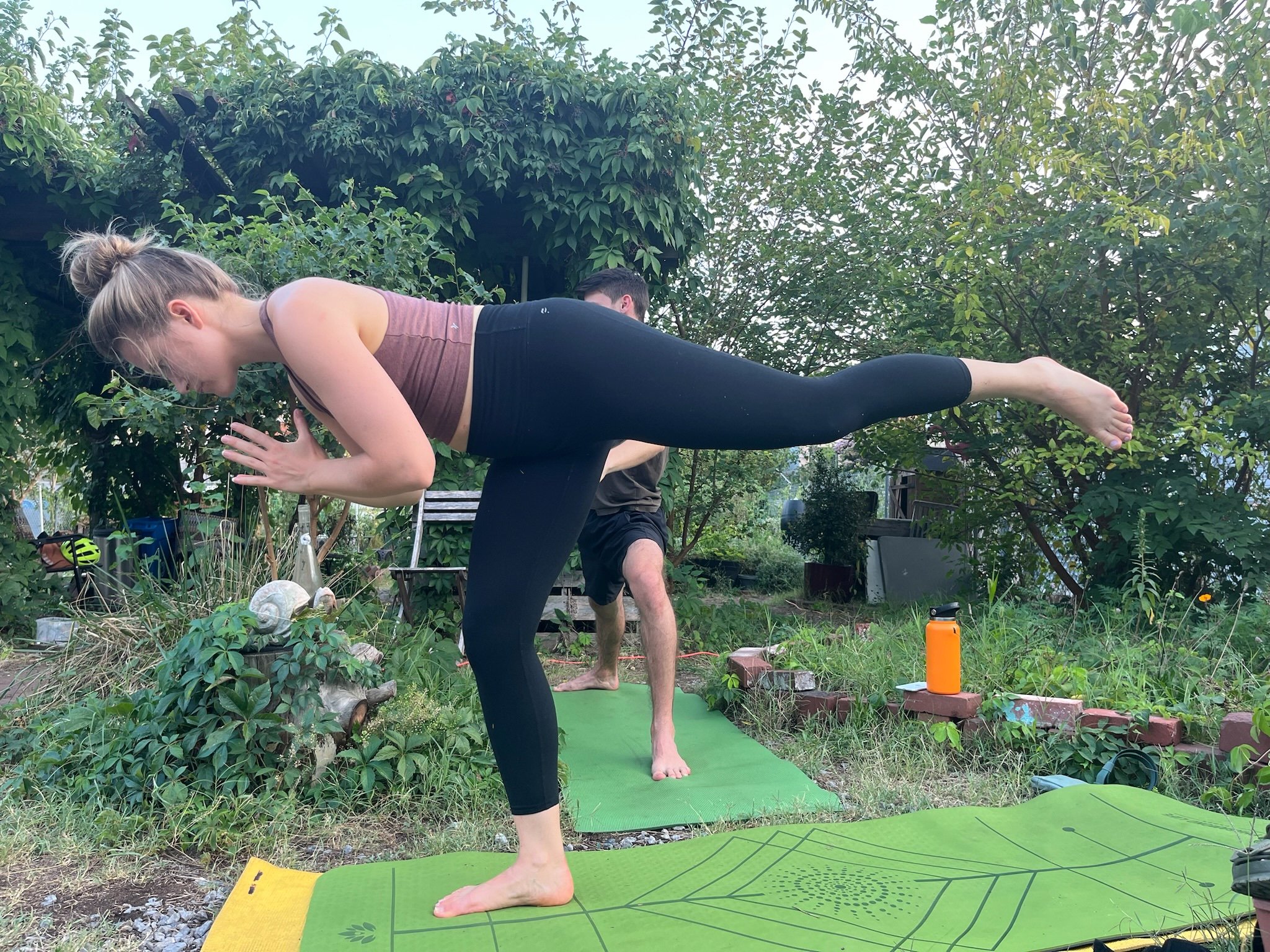Yoga in the Garden