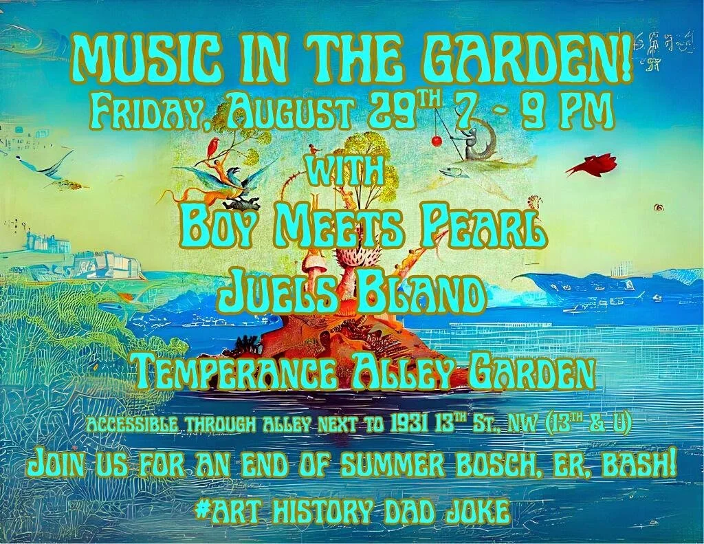 Music in the Garden! ft. Boy Meets Pearl & Juels Bland