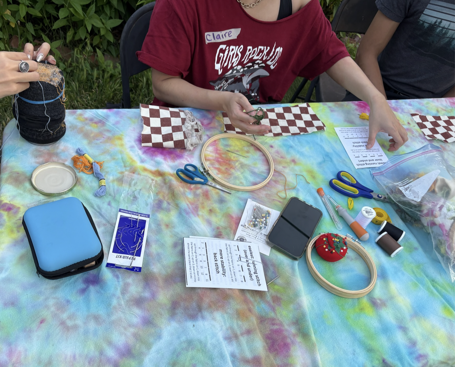 Hand Sewing and Mending Workshop :)