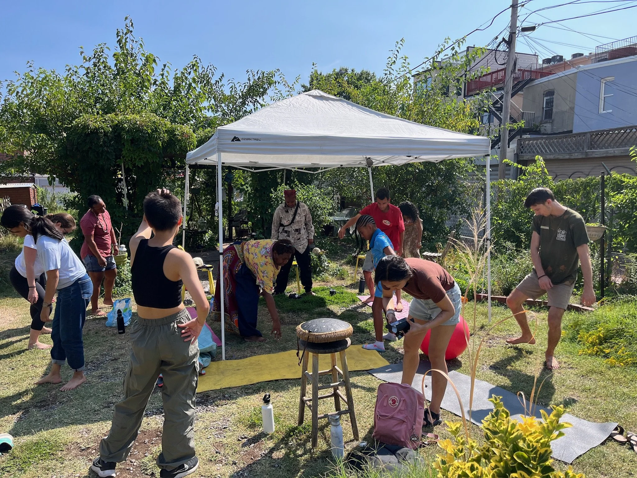 Playback in the Garden