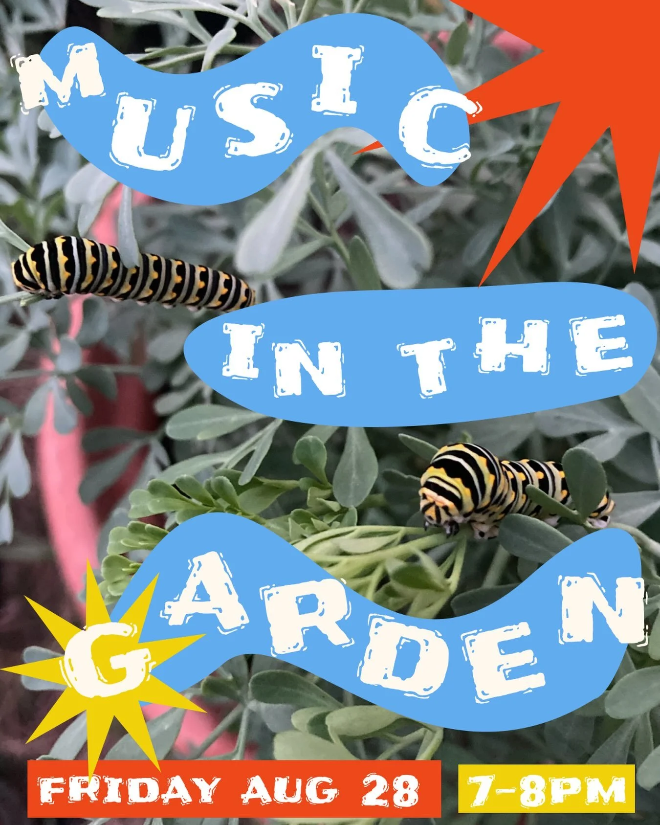 🌟The time comes once again to JAM at TAG&rsquo;s Music in the Garden, this month with @goldbellsmusic 🌟🎸🐛

Hear one of D.C.&rsquo;s most energetic bands in a rare duo performance! Gold Bells is a hard rock and grunge band that reunites vocalist J