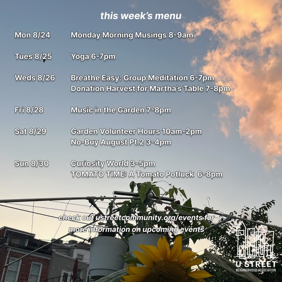 August is almost over, if you can believe it! Let&rsquo;s send her off with a beautiful week 🌅🌞🍅