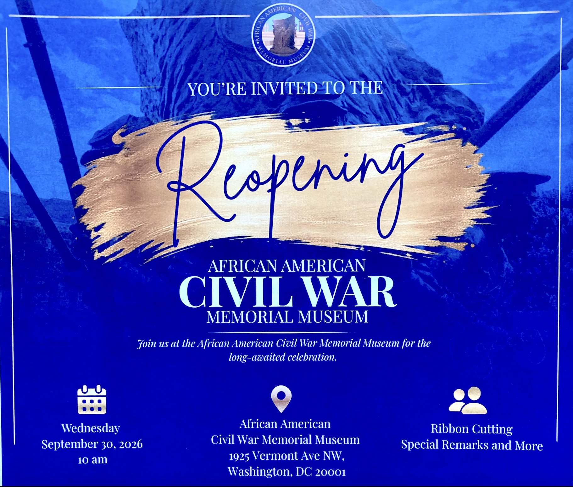 African American Civil War Museum REOPENING