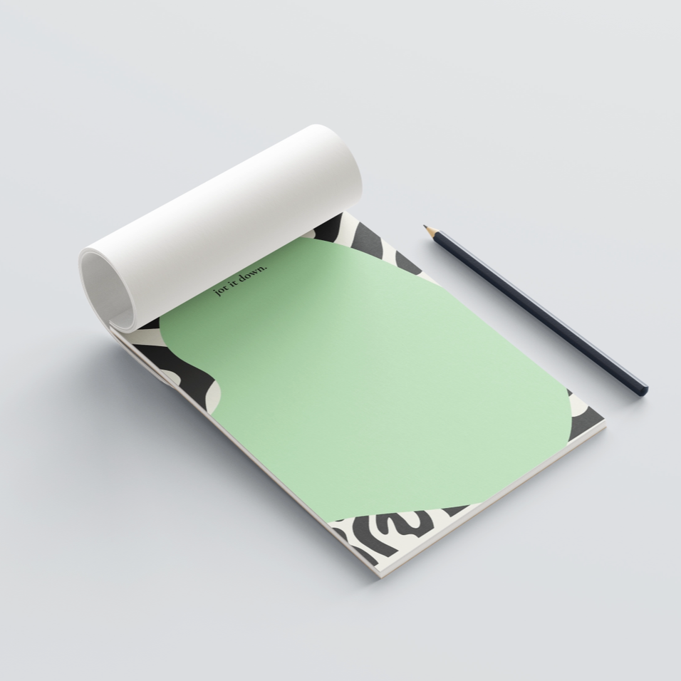 jot it down. Notepad