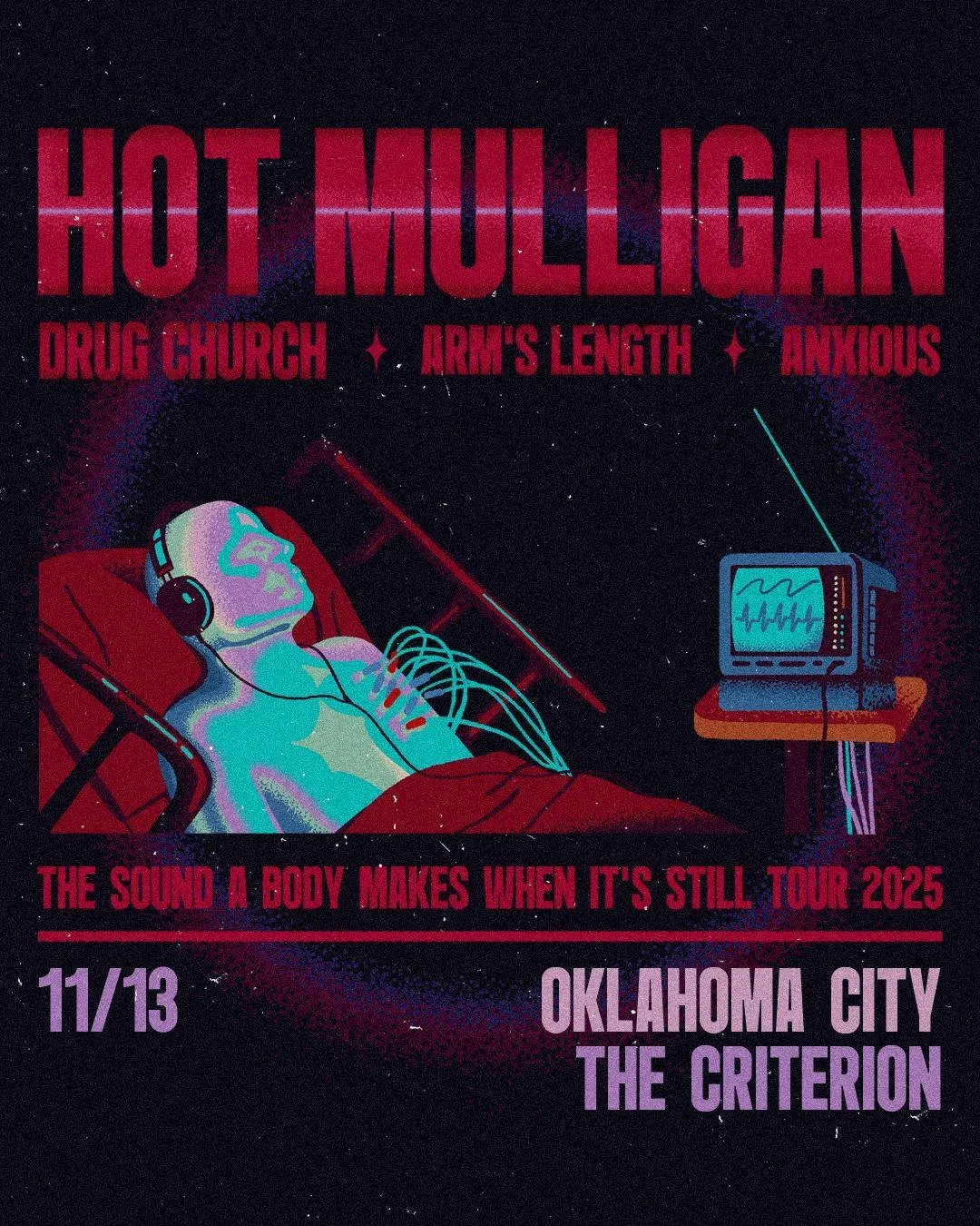 Hot Mulligan – THE SOUND A BODY MAKES WHEN IT’S STILL TOUR
