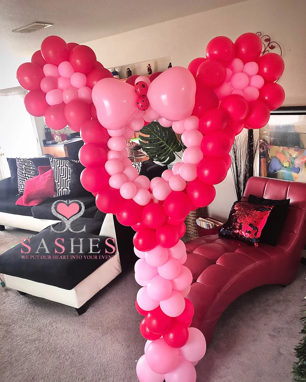 Charlotte, NC Balloon Structures, Balloon Frames, & Balloon Walls — SASHES EVENT STYLING