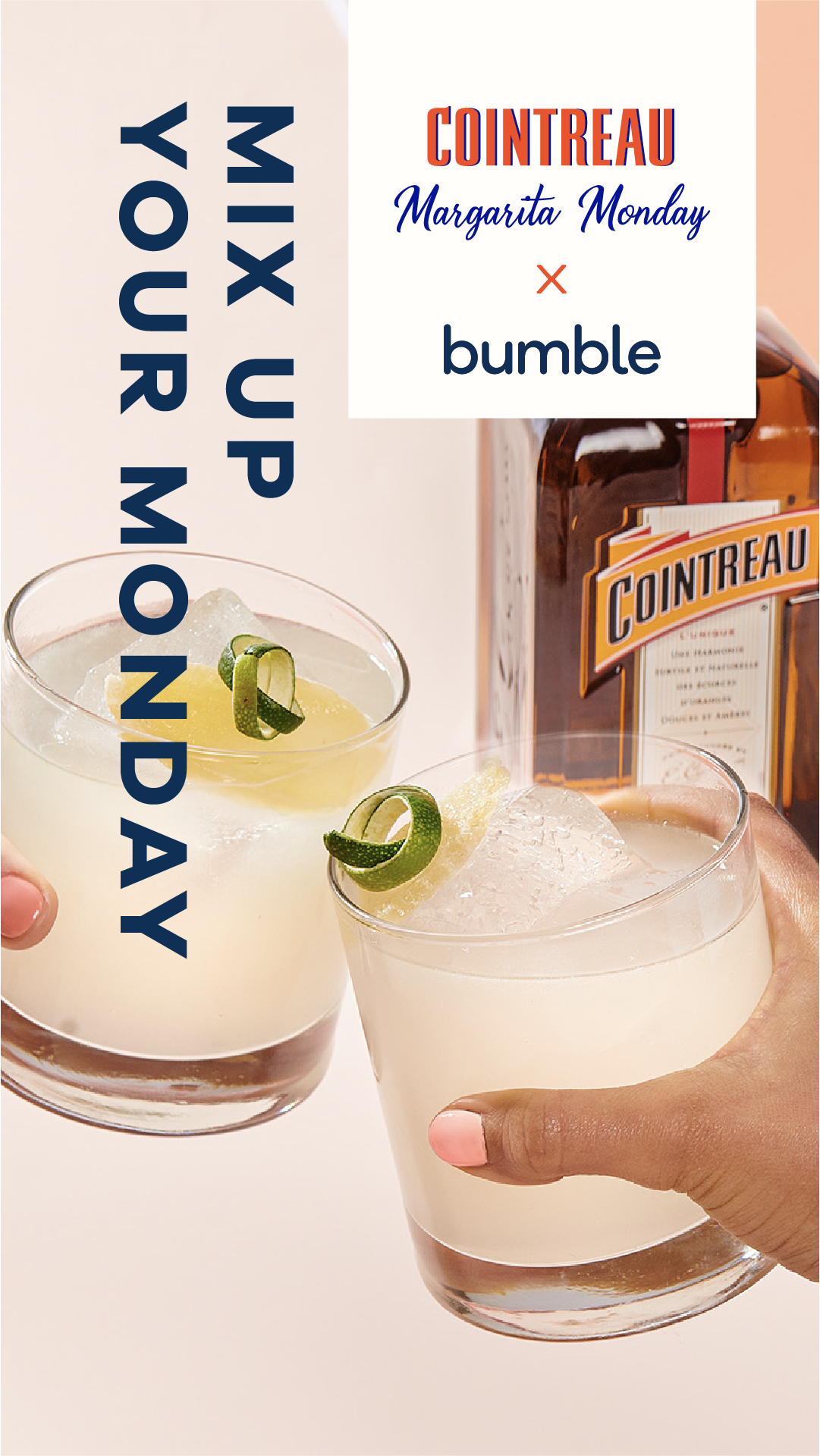 Bumble's Margarita Monday's with Cointreau