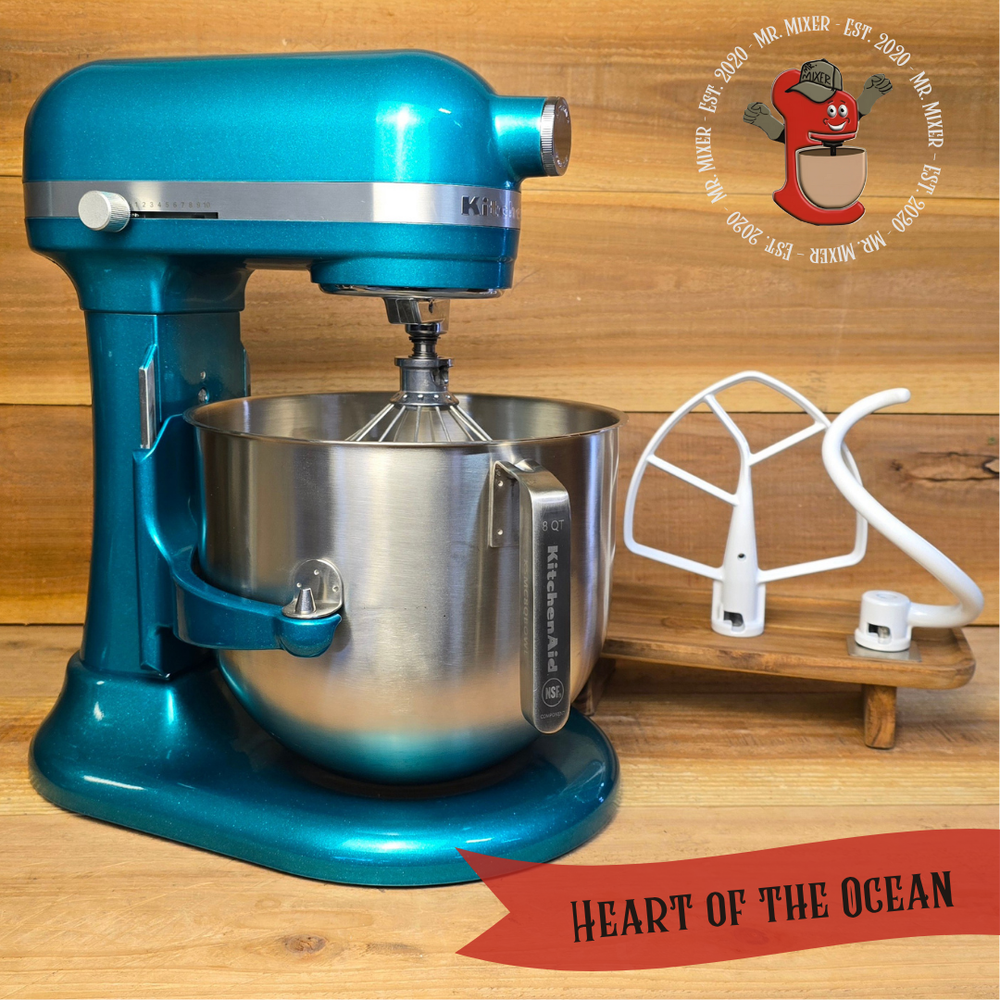 Mr. Mixer Signature Upgraded KitchenAid Heart Of The Ocean With