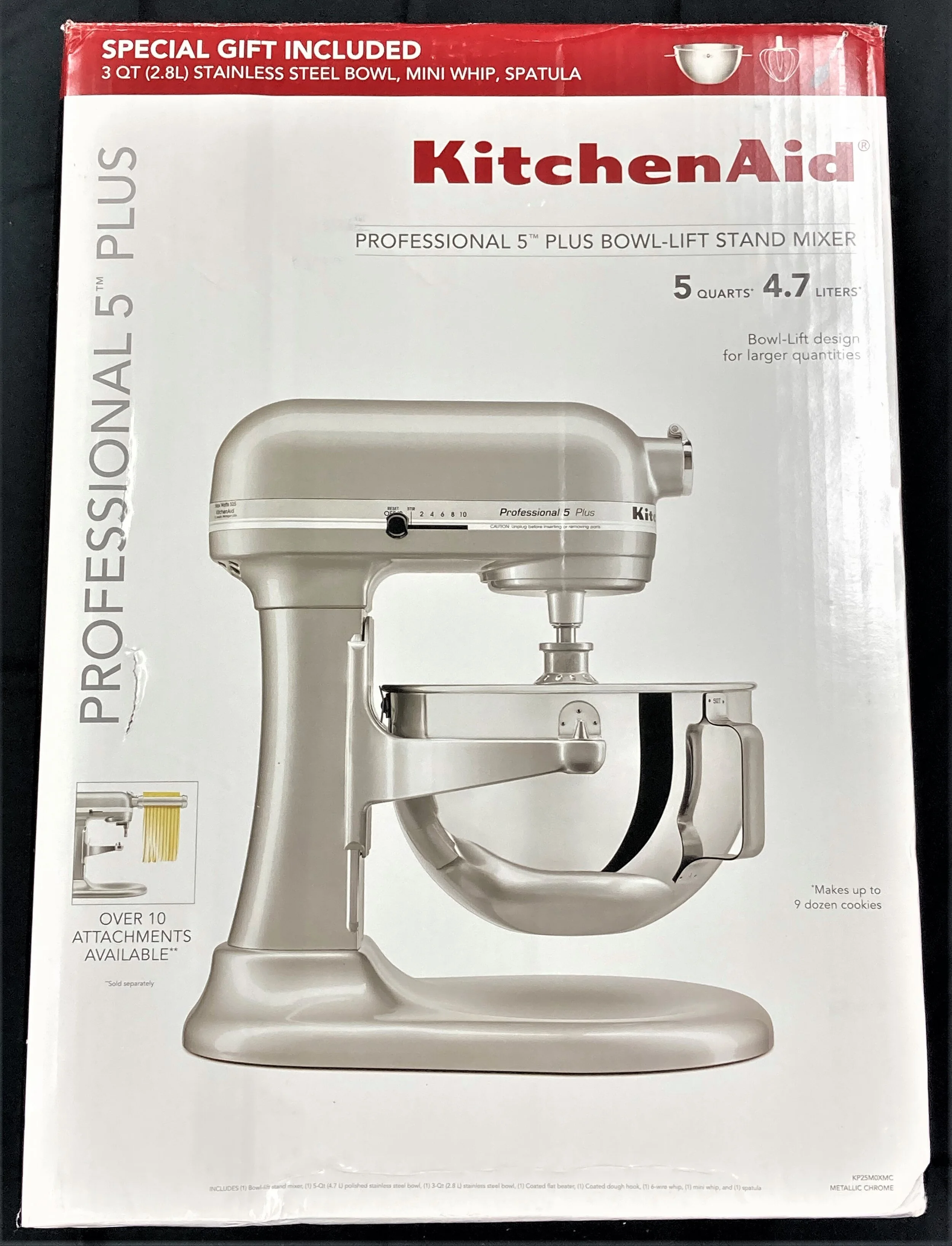 kitchenaid professional 5 plus dough hook