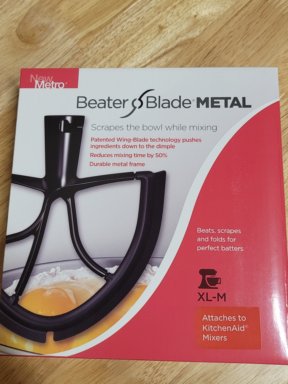 Beater Blade 6L-M (Fits Professional 600/7Qt/8Qt Mixers) — Mr. Mixer