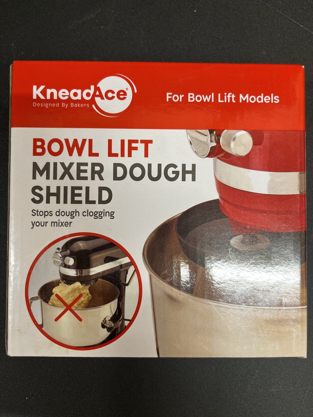  KneadAce Dough Hook Shield For Kitchen Aid - Prevents